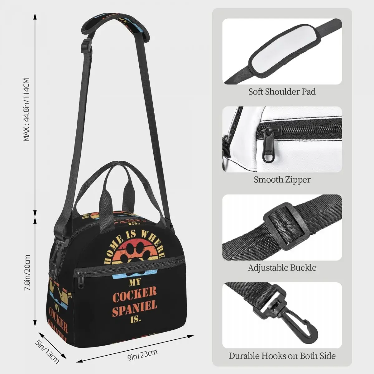 COCKER SPANIEL Dogs Funny Quot - Food Storage Quotes recensione e prezzo