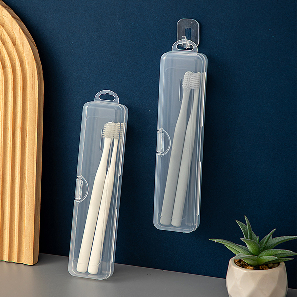 WORTHBUY Toothbrush Box Transp - Food Storage Drawer Organizer recensione e prezzo