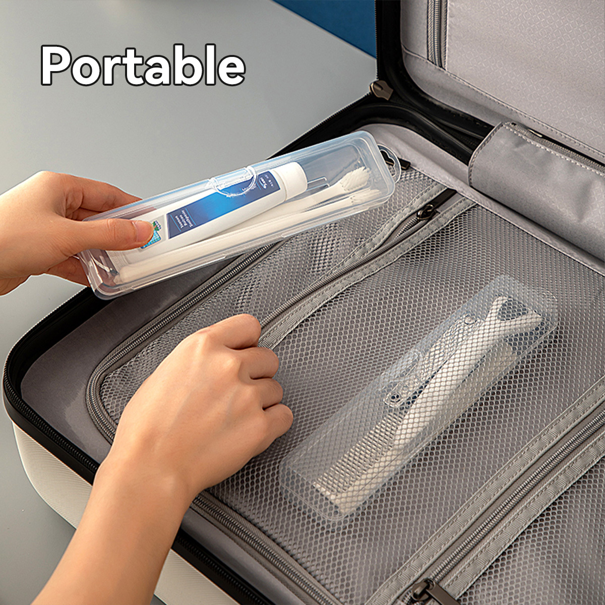 WORTHBUY Toothbrush Box Transp - Food Storage Drawer Organizer recensione e prezzo