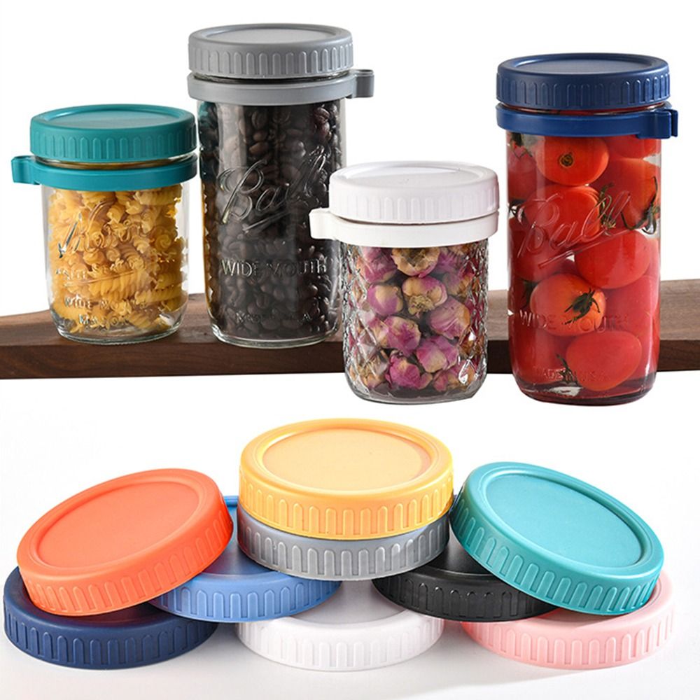 1pc 70mm/86mm Reusable Plastic - Mason Jar Wide Mouth recensione e prezzo