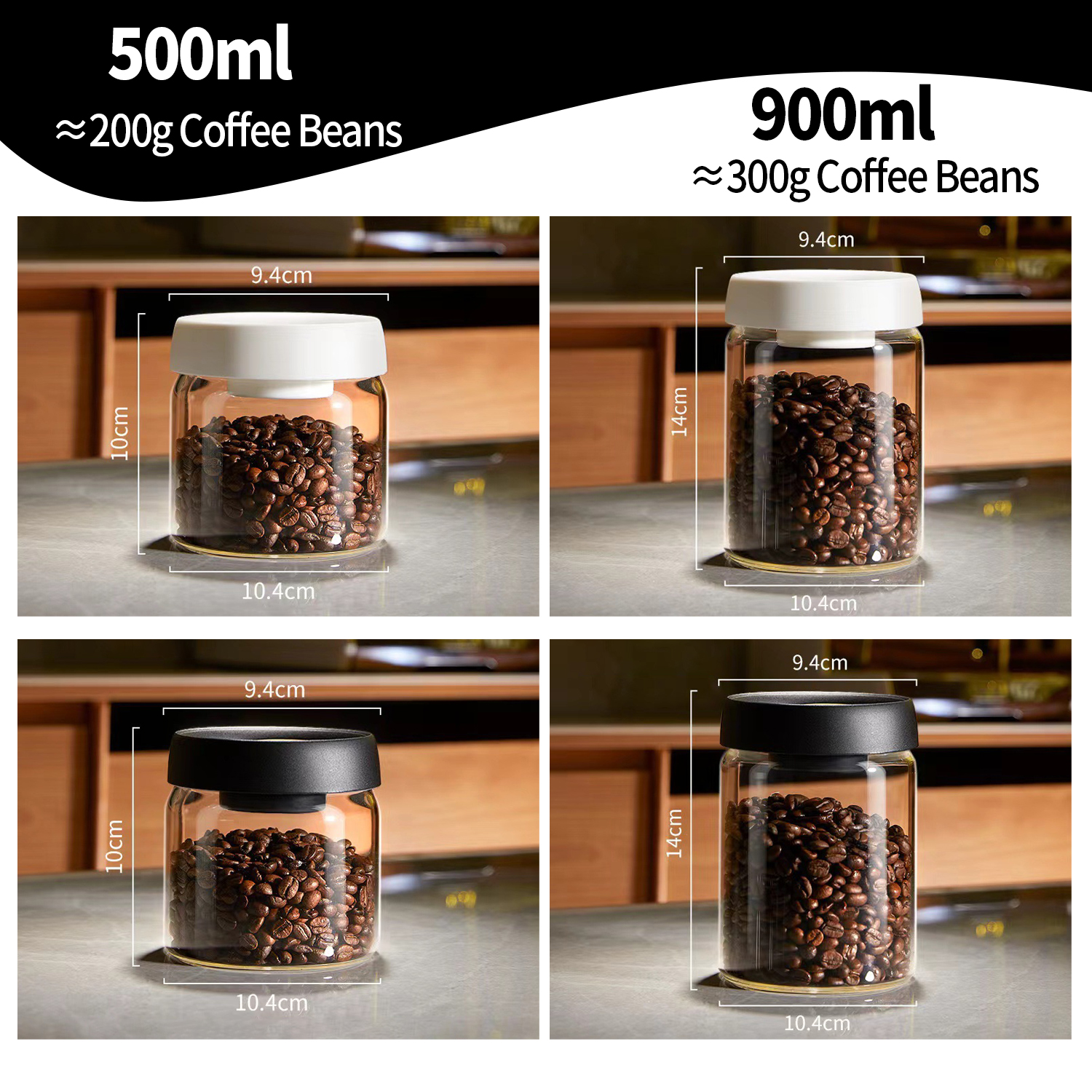 OANKR Vacuum Coffee Canister 5 - Food Storage Order recensione e prezzo