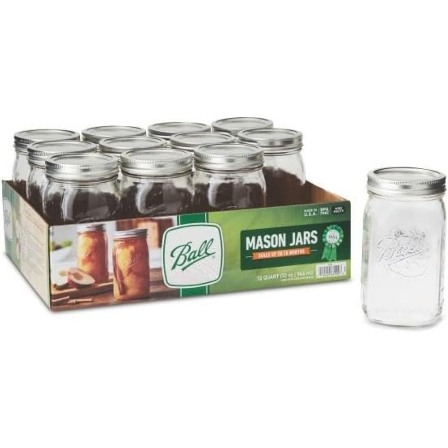 Wide Mouth Clear Glass Canning - Mason Jar Wide Mouth recensione e prezzo
