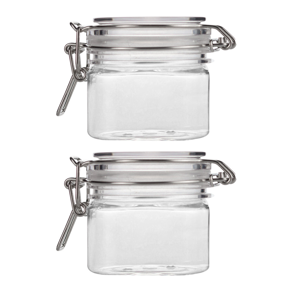 2Pcs Sealed Storage Jars Trans - Food Storage Plastic recensione e prezzo