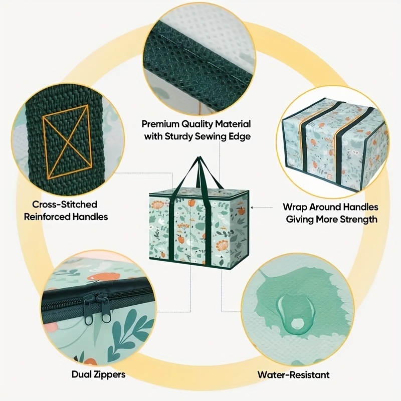 Large Reusable Grocery Bag - K - Food Storage Keep Hot recensione e prezzo