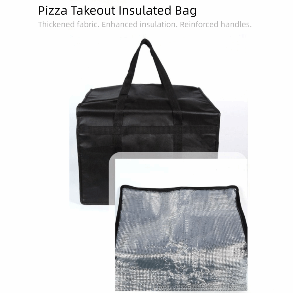 Dual Zippers Pizza Carrier Bag - Food Storage Keep Hot recensione e prezzo