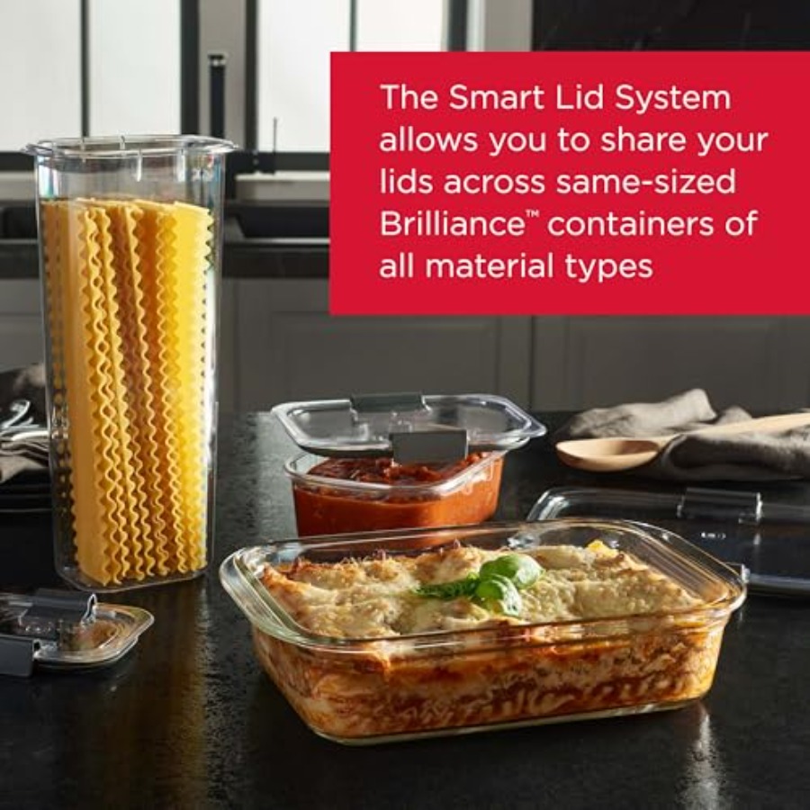 Brilliance Glass Food Storage  - Food Storage Prep Containers recensione e prezzo