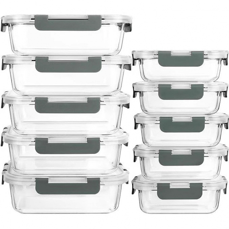 Glass Food Storage Container W - Food Storage Drawer Organizer recensione e prezzo