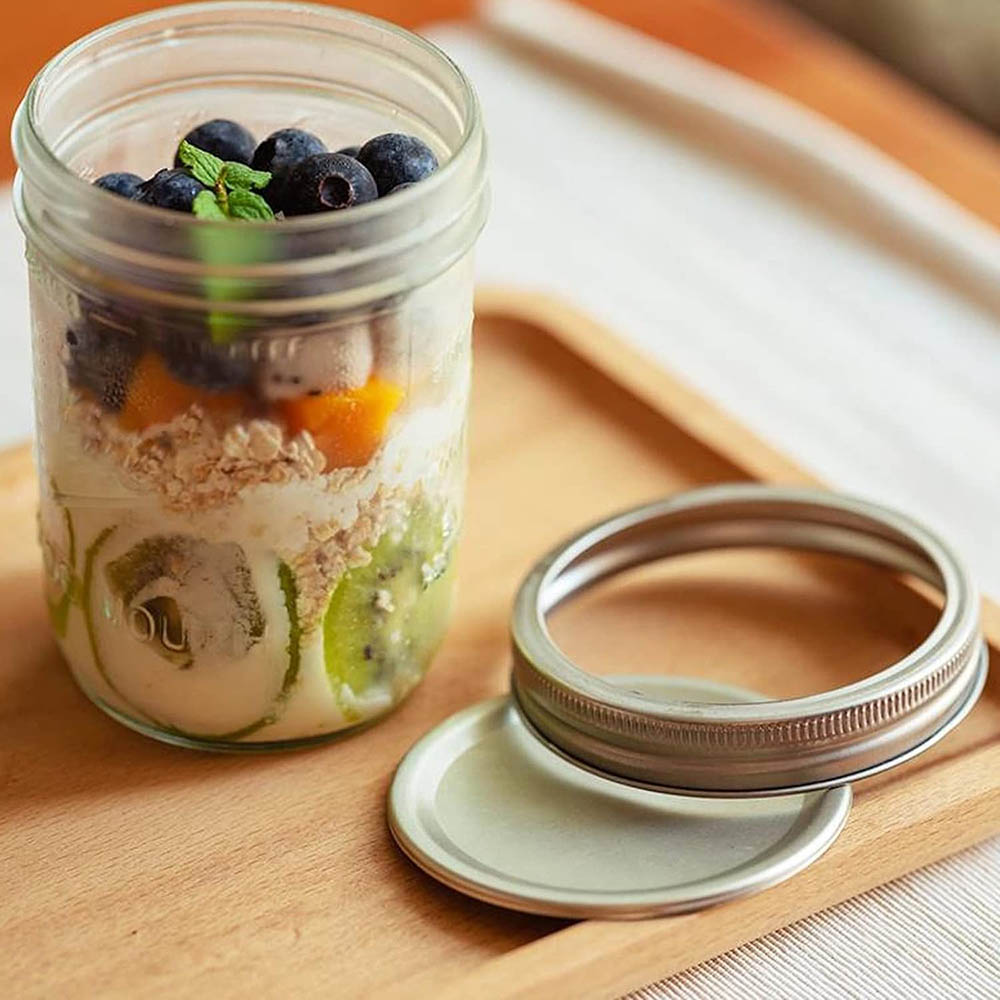16oz Wide Mouth Mason Jars wit - Mason Jar Wide Mouth recensione e prezzo