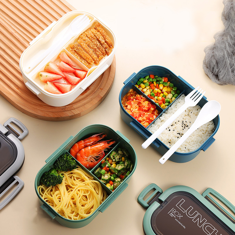 Single Double-layer Lunch Box  - Food Storage Drawer Organizer recensione e prezzo