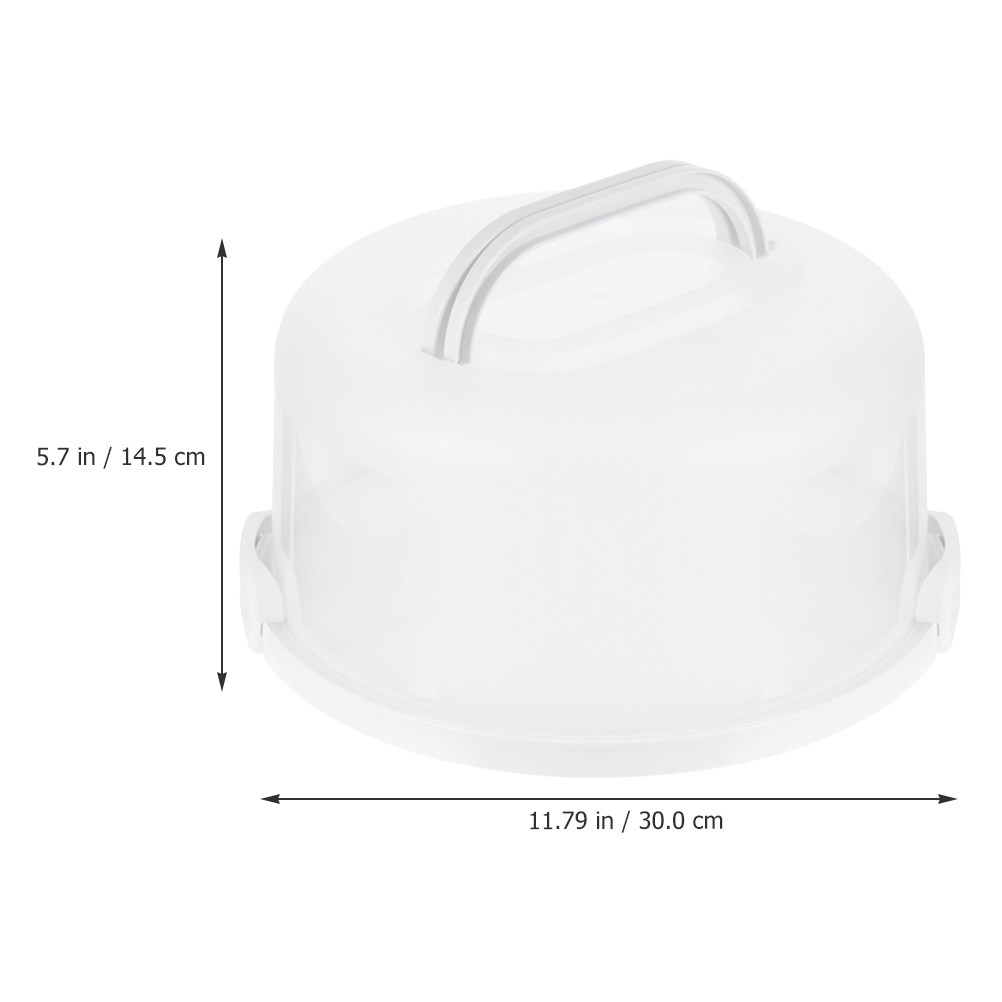 Cake Storage Box 10 Inch Round - Food Storage Box Plastic recensione e prezzo