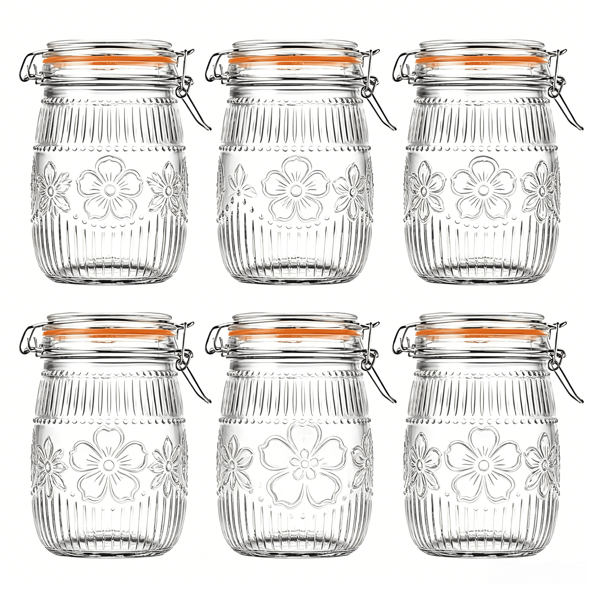 Wide Mouth Mason Jars 32 oz 6  - Mason Jar Wide Mouth recensione e prezzo