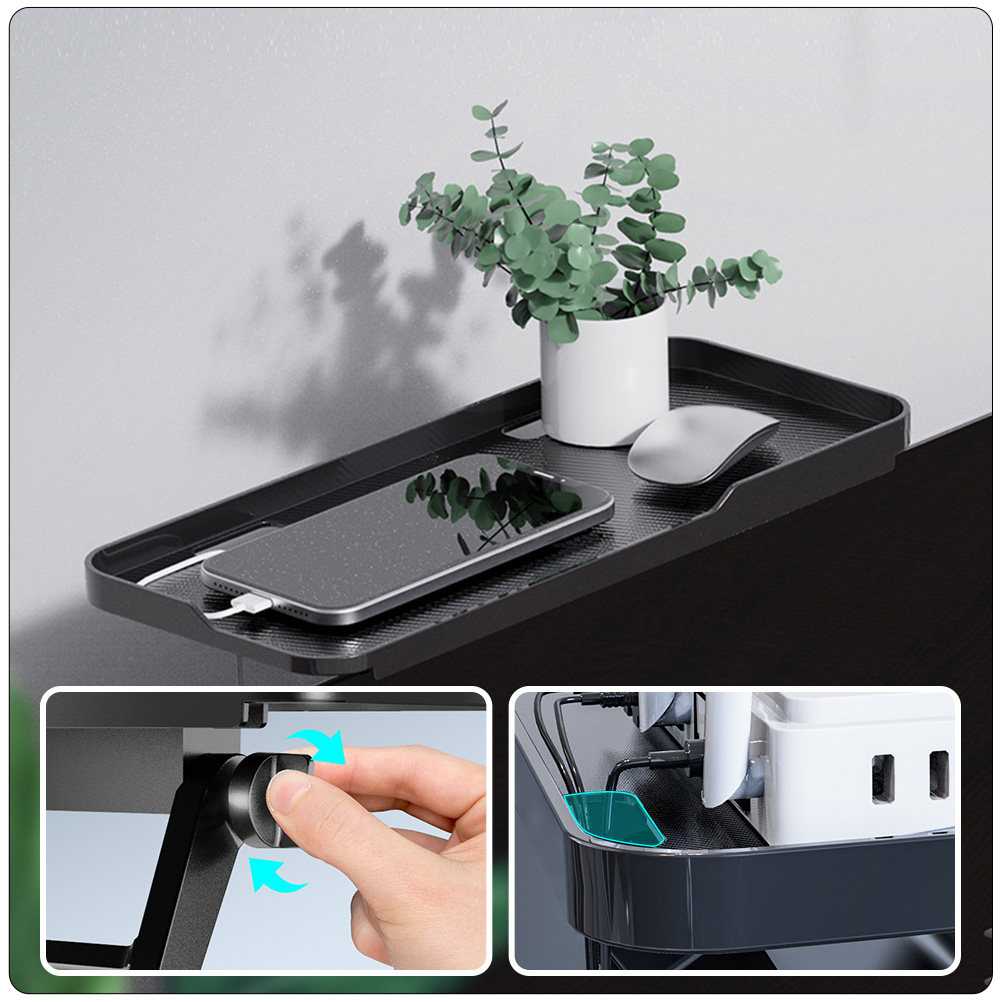 Router Storage Rack Black ABS  - Food Storage Box Plastic recensione e prezzo