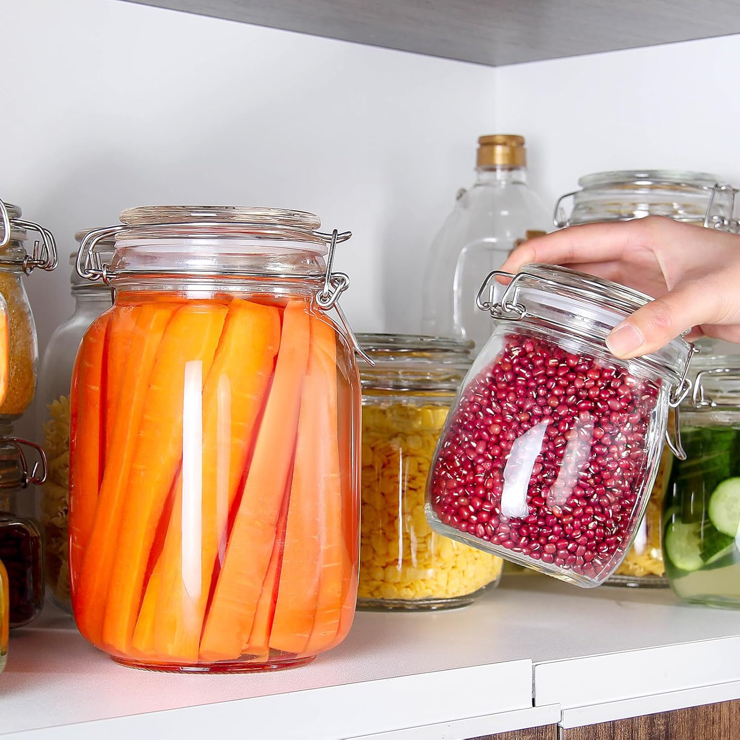 24oz Food Storage Canister Gla - Food Storage Airtight recensione e prezzo