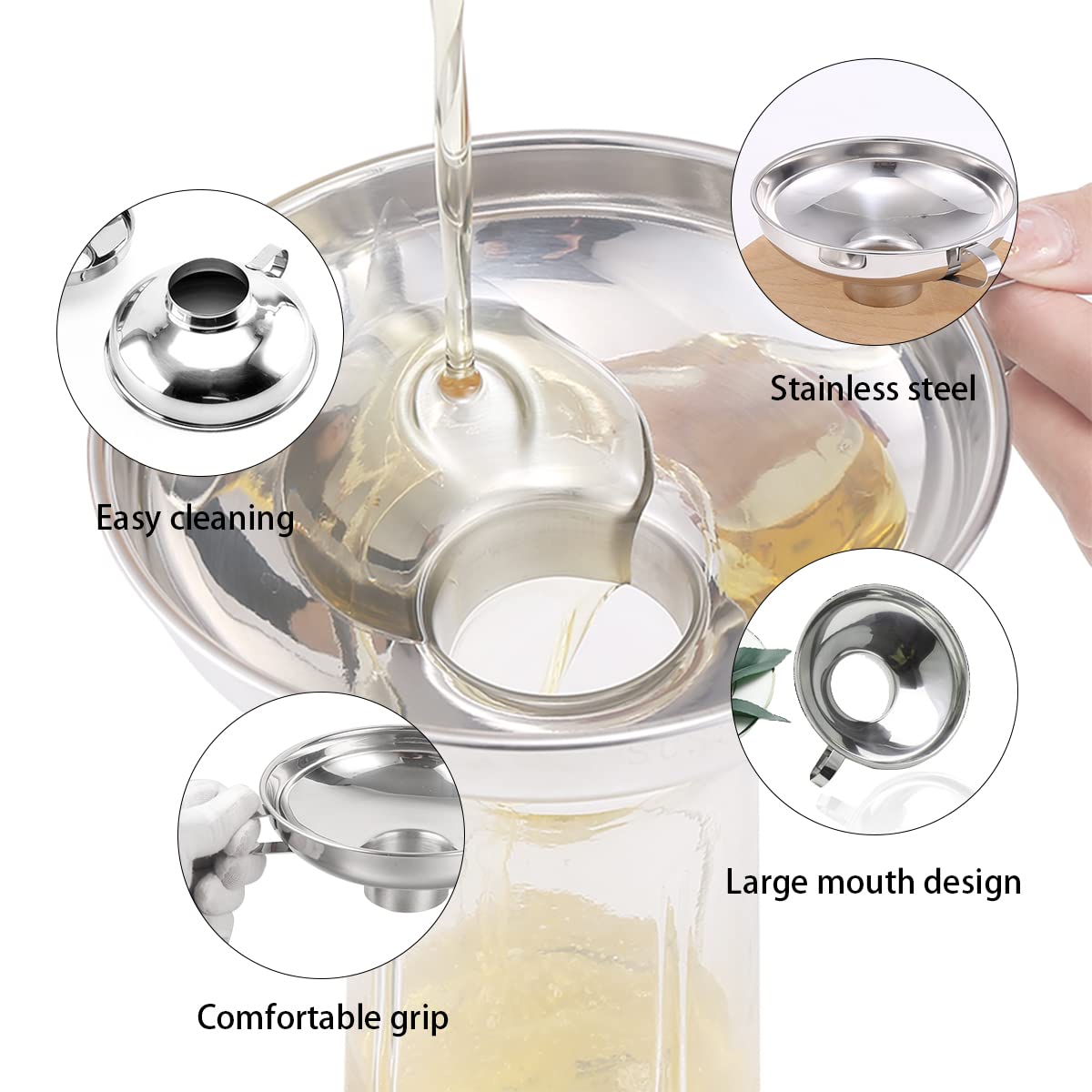 Kitchen Large Wide Mouth Metal - Mason Jar Wide Mouth recensione e prezzo