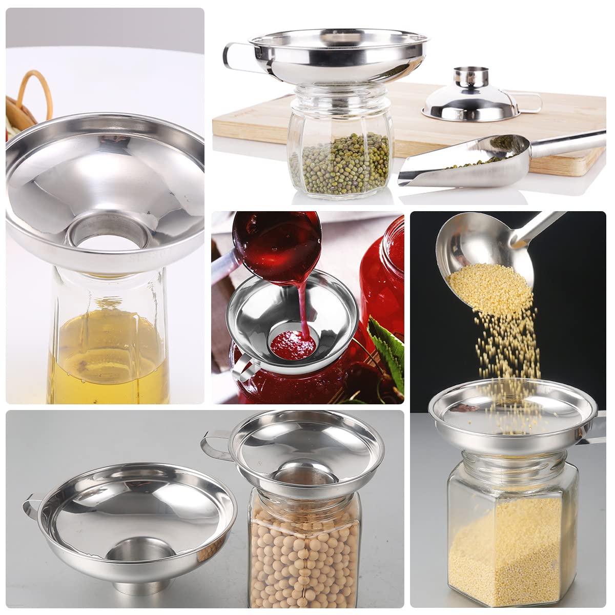 Kitchen Large Wide Mouth Metal - Mason Jar Wide Mouth recensione e prezzo