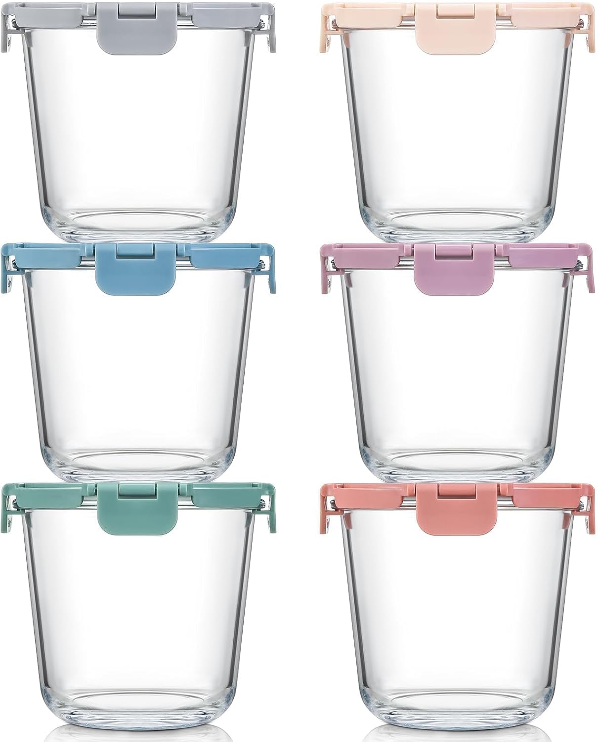 [UPGRADED LID] 6 Sets 3 Cup/24 - Food Storage Prep Containers recensione e prezzo