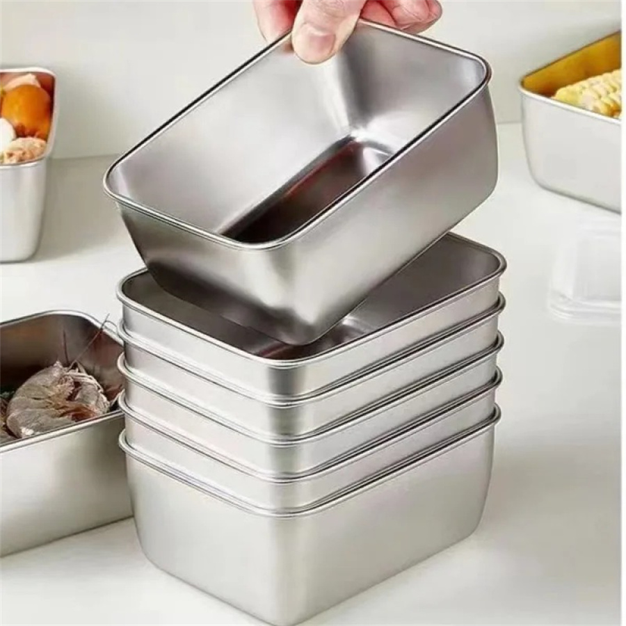 1/3/5pcs Stainless Steel Food  - Food Storage Order recensione e prezzo