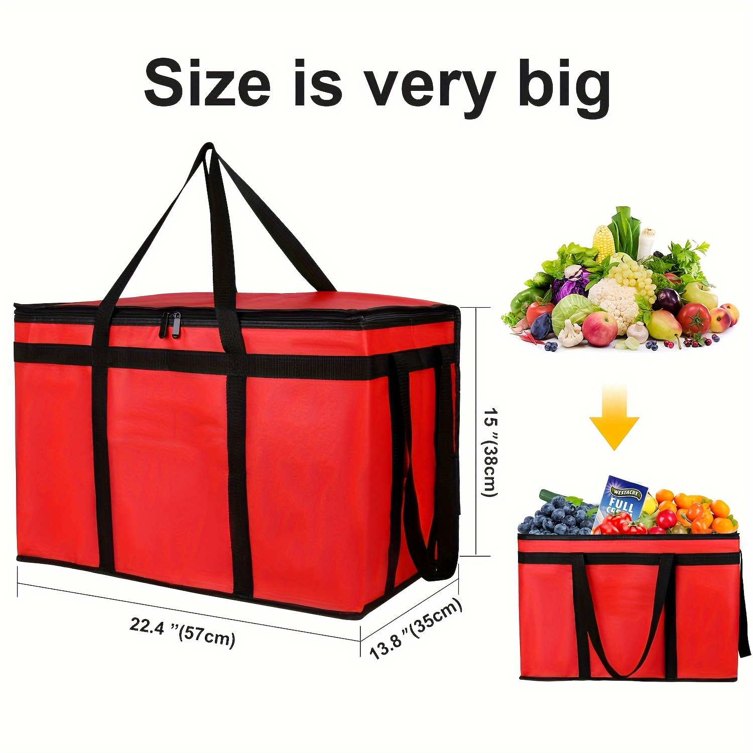 Extra-Large Insulated Food Del - Food Storage Keep Hot recensione e prezzo