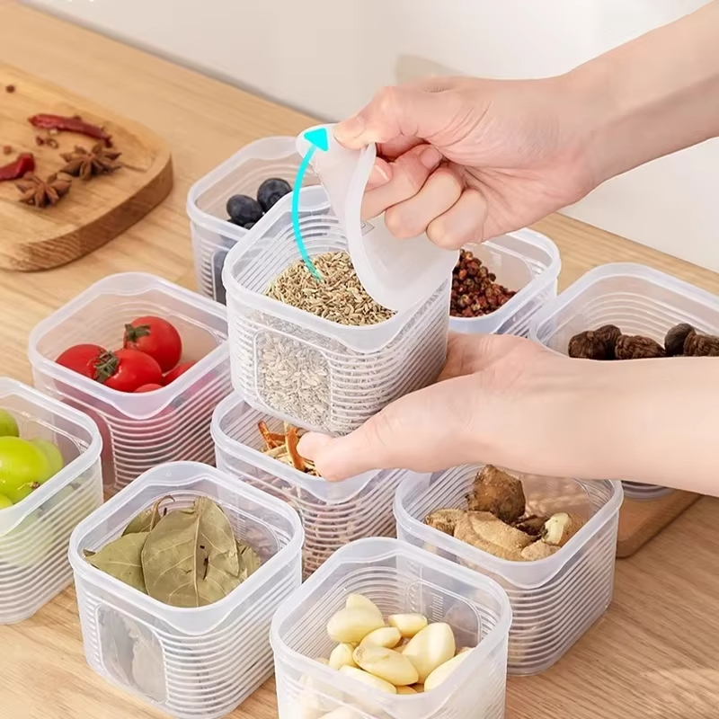 1/7pcs Food Storage Container  - Food Storage Box Plastic recensione e prezzo