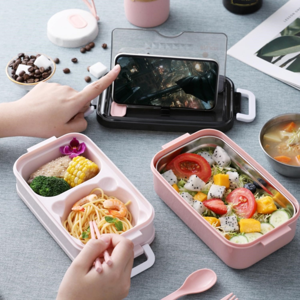 Double-layer Lunch Box 1pc Por - Food Storage Drawer Organizer recensione e prezzo