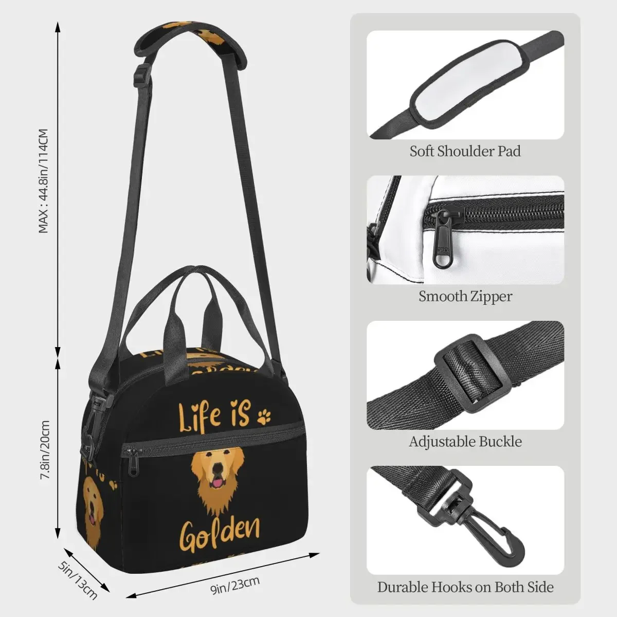 GOLDEN RETRIEVER Quote Insulat - Food Storage Quotes recensione e prezzo