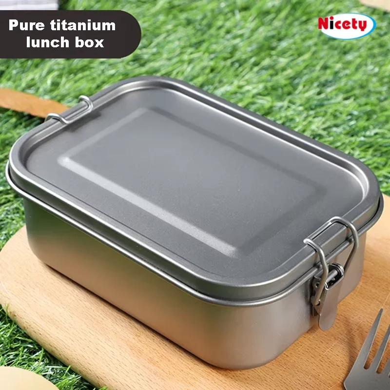 Titanium Lunch Box 800/1200ml  - Food Storage Not Plastic recensione e prezzo
