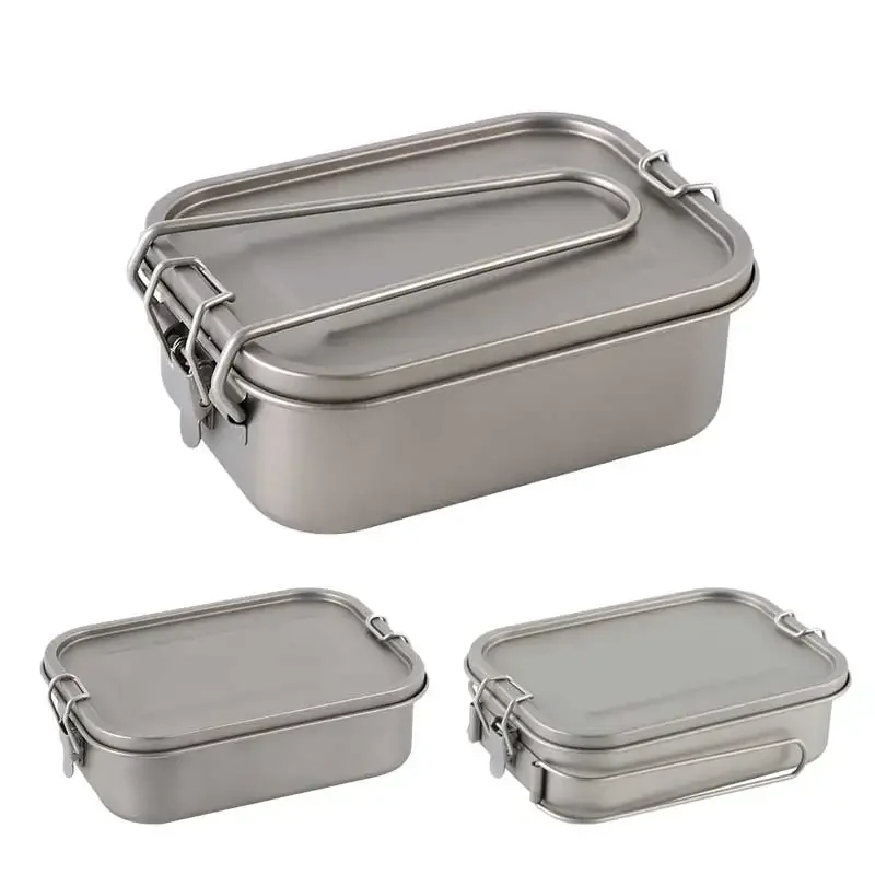 Titanium Lunch Box 800/1200ml  - Food Storage Not Plastic recensione e prezzo