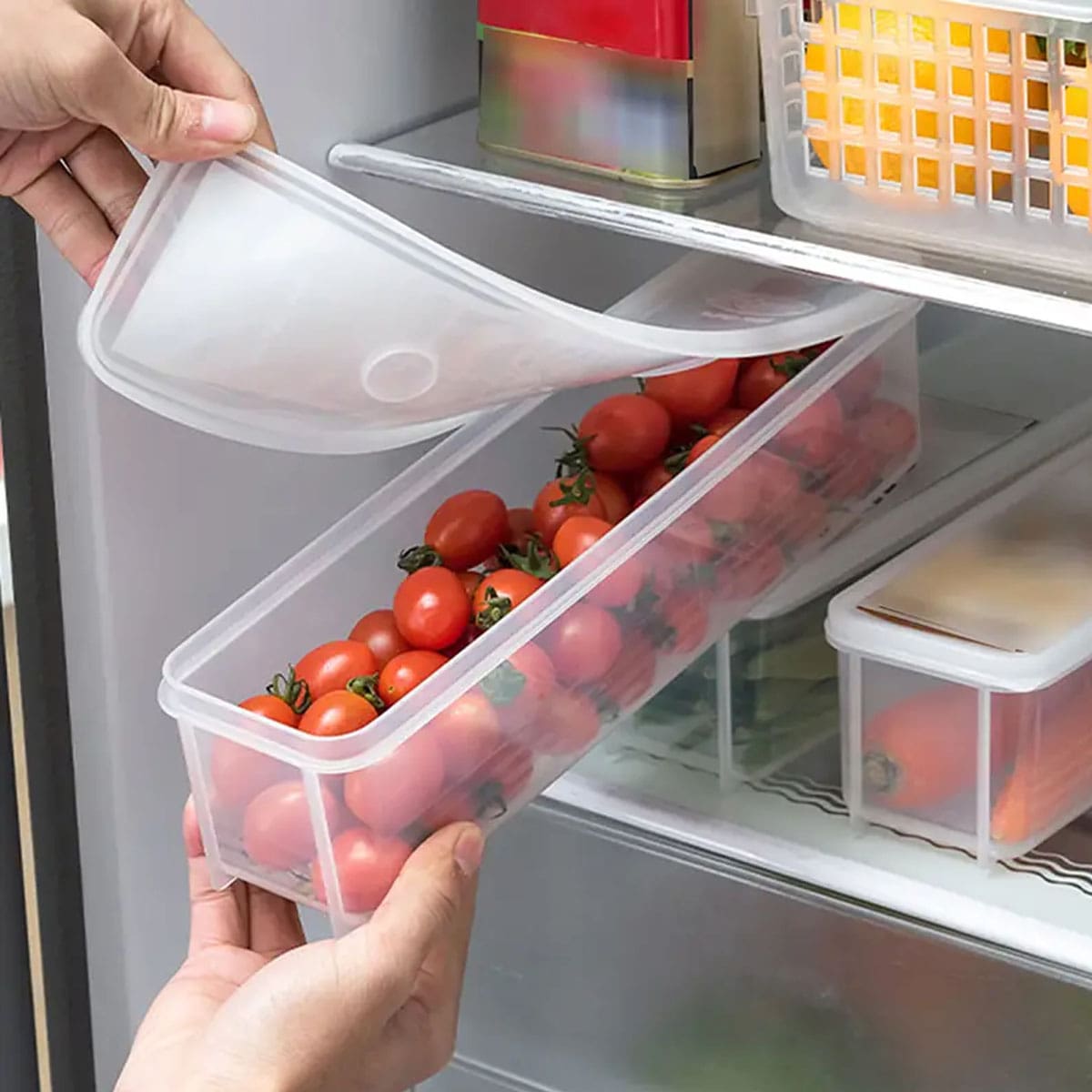 1 Plastic Transparent Storage  - Food Storage Order recensione e prezzo